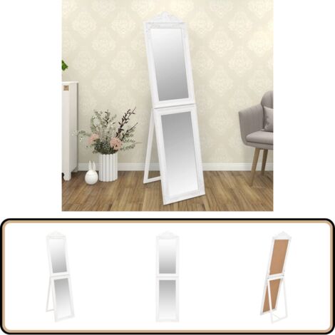 Lot De 2 Bases Support Miroir Au Sol HOMSFOU - Cadre Décoratif Luxe Léger Avec Coussinets