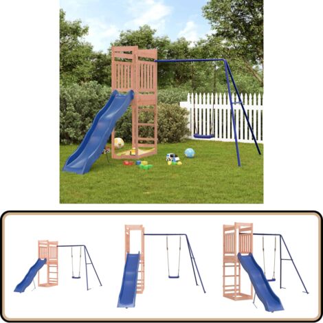 vidaXL Jeu d'enfants - Aire de jeux d'extérieur bois massif de douglas