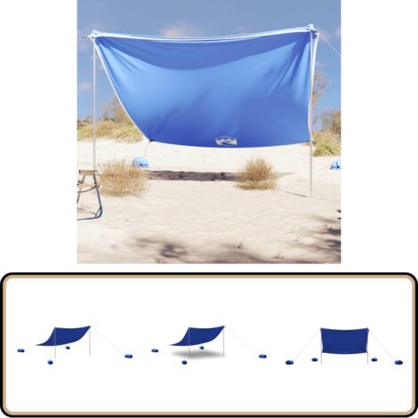 vidaXL Tente de Piscine Abri de Soleil Tente de Plage Abri de Protection UV Auvent Jardin vidaXL Tente de Piscine Abri de Soleil Tente de Plage Abri de Protection UV Auvent Jardin