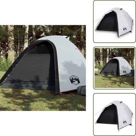 Tente De Camping Dôme 4 Personnes - Double Toit, Imperméable - Facile à Installer