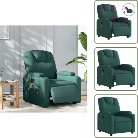 Fauteuil canapé sofa relaxation massant chauffant et vibrant inclinable