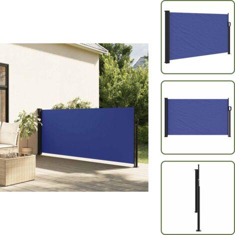 Auvent Latéral Rétractable - Store Vertical 120x600 Cm, Protection Solaire Et Brise-Vue Pour Balcon, Terrasse, Jardin