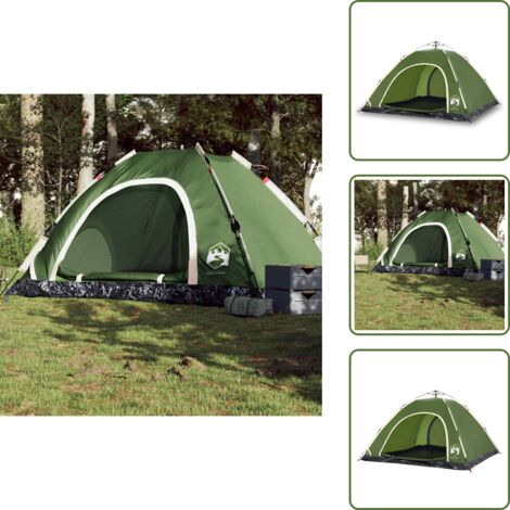 Lit De Camping Pliant Marchway - Tente Légère Avec Serrure à Levier - Vert Armée