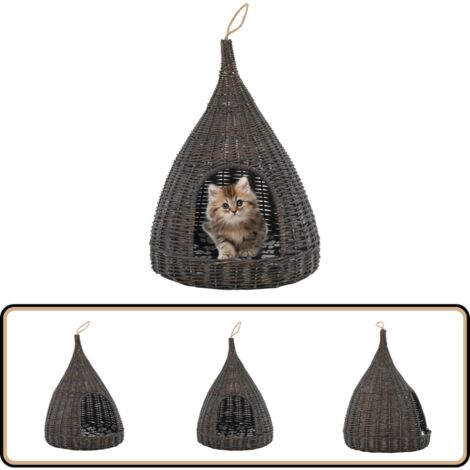 Happyyami 1ensemble Panier De Vélo Garçon Fille Rotin Tissé