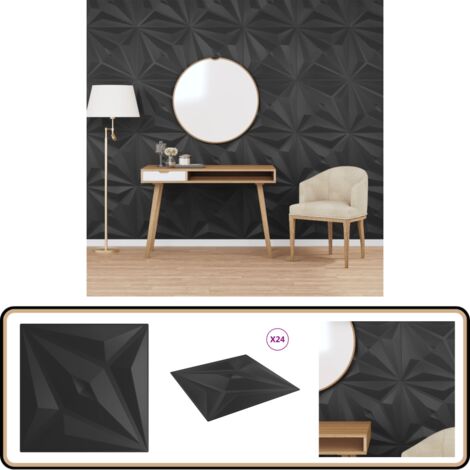 Panneaux Muraux 3D Décors Revêtement Mural Panneaux De Plafond Polystyrene Material Styropor Type 3mm Force 24 Pieces 6 M2 Quarz White 85681393