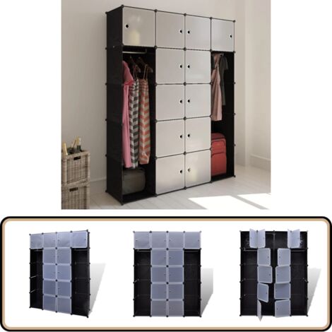 Meuble Sous-évier Cuisine 3 Portes 2 Compartiments - Bois Blanc 120x50x85 Cm, Modulaire Shally Dogan - 6