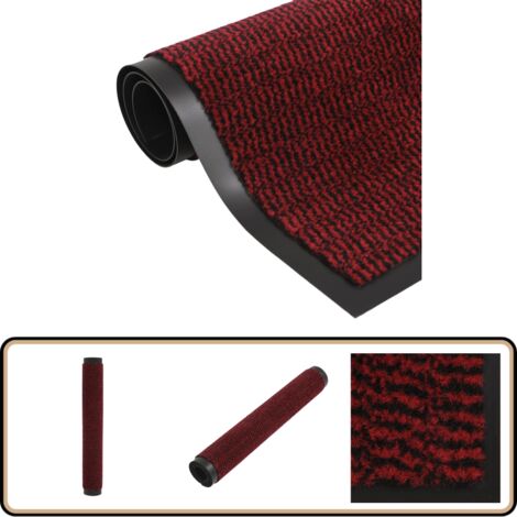 Paillasson touffeté 60x180 cm Rouge - Tapis D'entrée - Paillasson Intérieur - Tapis De Porte - Matelas D'accueil - Entrée Décoration (1/4)