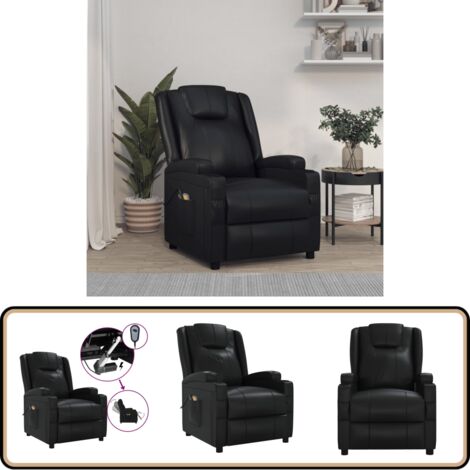 Fauteuil Relax électrique Médical Relax - Marron, Réglable, Avec Repose-pieds