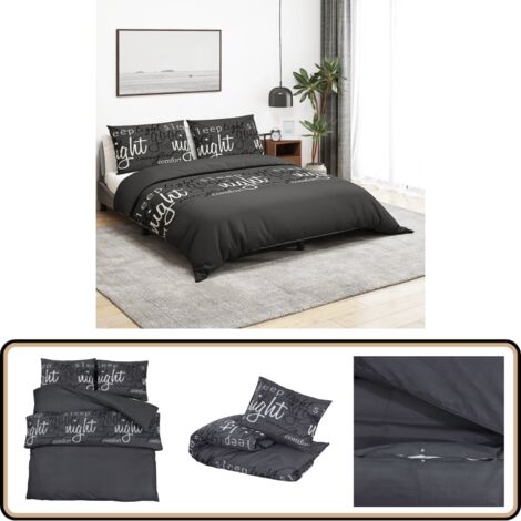 Drap Housse Linnea Satin Coton – Enzo Noir – 200x200 Cm – Motifs Géométriques – Fabriqué En France