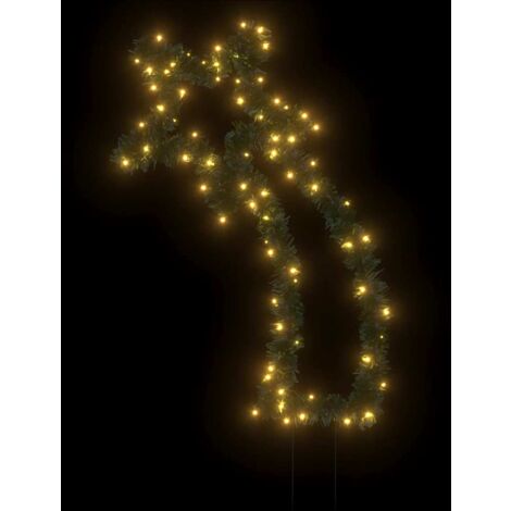 Guirlande Lumineuse LED Sapin De Noël Extérieur - 8,8W Rouge/vert, IP65
