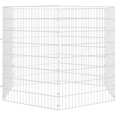 Enclos Pliable Pour Lapins Et Petits Animaux - Bois Marron - 153x110x55 Cm - Pliable Pour Rangement - Extérieur Ou Intérieur - WilTec