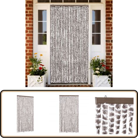 Rideau Magnétique Anti-insectes 100x220 Cm – Pour Porte De Balcon Et Entrée