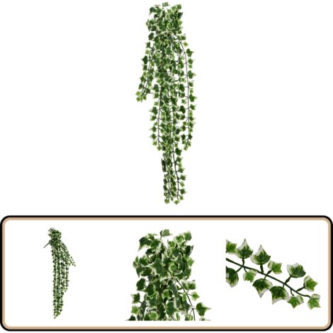 Lot De 2 Plantes Artificielles Suspendues Pétunia - Décoration Extérieure Et Intérieure - Résistantes Aux Intempéries - Tons Roses Et Violets