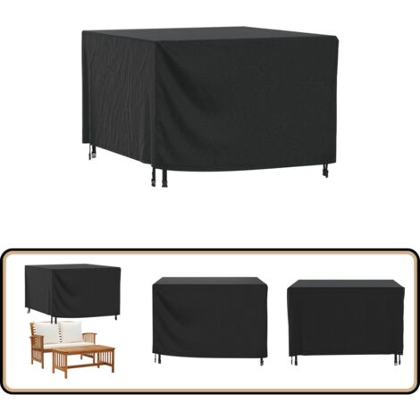Housse Salon De Jardin Exterieur Imperméable 215x135x90cm/LxWxH Bâche