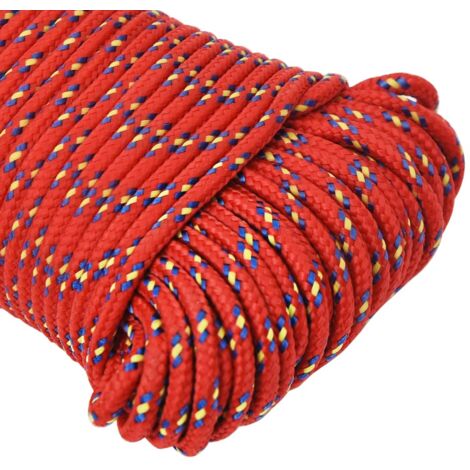 Corde Tenda Guyline ESW Leisure - 4 Pezzi Riflettenti Arancioni 2,4M X 4mm