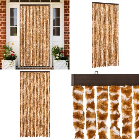 90 * 214.5 Cm Rideau De Chaîne De Porte En Aluminium Bande Rideau