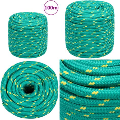 Corde En Polypropylène (PP) Tressée Pour Bateau - Amarrage Ou Ancre - 10mm - Choix De Couleurs
