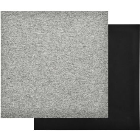 Dalles Tapis Sol Peluche VGEBY 10 Pièces - Moelleuses Antidérapantes 30x30cm Vert