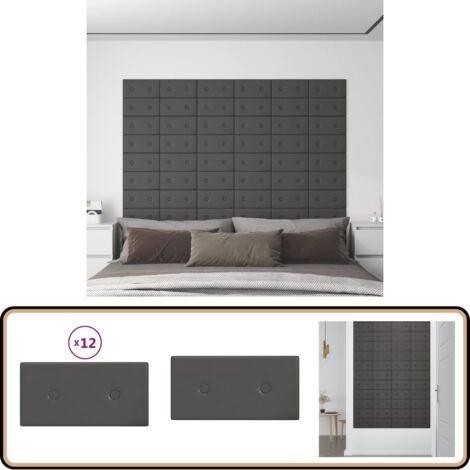Panneau Mural Chesterfield Cuir – Revêtement 100x200cm, Marron, Style Classique JV Möbel