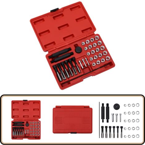 Kit De Réparation Filetage Bougie D'allumage M14 X 1,25 – Taraud Et Douilles Filetées SW16 (GEPCO)