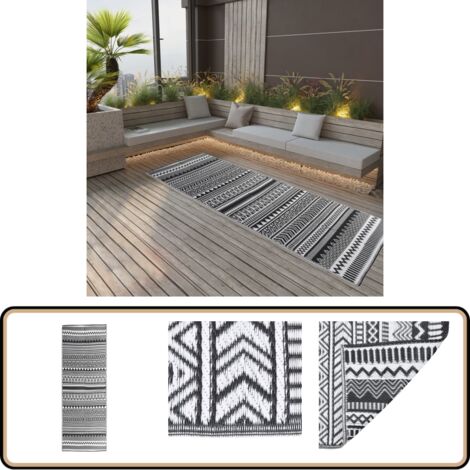 Tapis D'extérieur Moderne Et Réversible Pour Camping, Camping-car