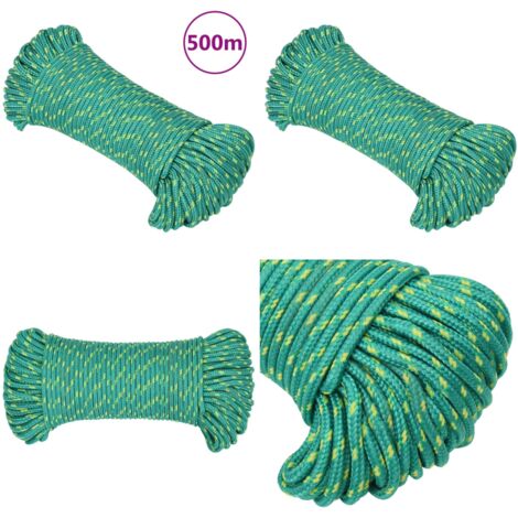 Corde De Bateau Polypropylène 8 Mm X 50 M | Corde D'Amarrage, Levage, Gréement - Résistante