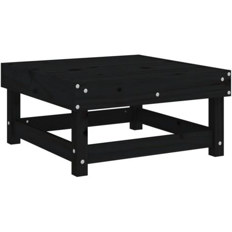 Repose-pied Jardin En Pin Imprégné - Table Basse Ou Tabouret Extérieur | 62x30x32 Cm, Design Modulaire - 2