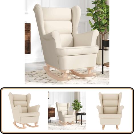 Chaise à Bascula En Acacia Massif VidaXL - Pour Jardin Ou Salon - 117x100x57cm - À Monter