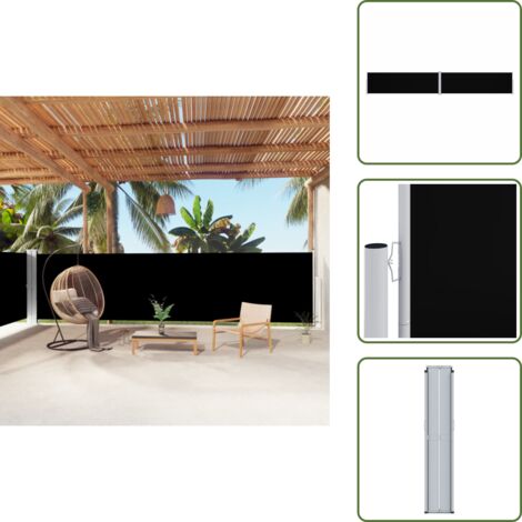 Voile D'Ombre Extérieure - Écran Solaire Perforé Avec Bord Enveloppé - Isolation Thermique - Rectangle