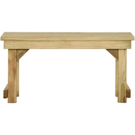Banc De Jardin DanDiBo Résistant Aux Intempéries Semi-circulaire En Métal Brun 96002 125 Cm Banc