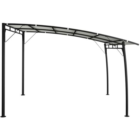 Auvent Pare-soleil De Jardin 3x3x2,55 M Crème VidaXL