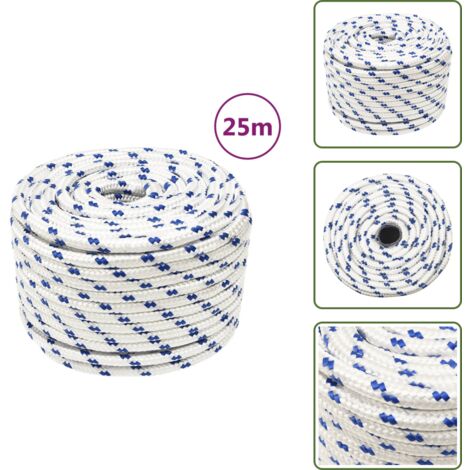 Corde De Bateau Polypropylène Verte 6mm X 25m - Résistante Et Polyvalente