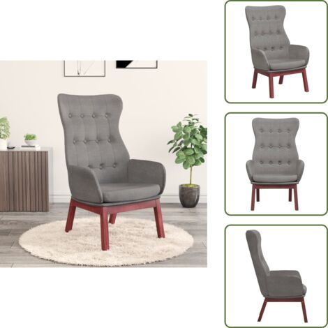 Fauteuil De Salon VidaXL Chaise De Relaxation Fauteuil De Détente