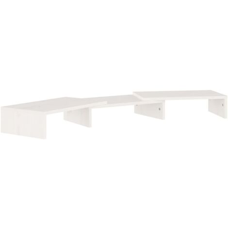 Support Surélevé Pour écran BESPORTBLE En Bois - Plateau Rangement Bureau, Ergonomique Pour Ordinateur - 2