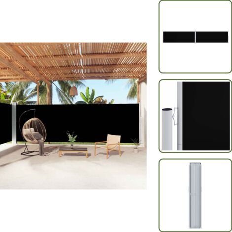 Voile D'Ombre Extérieure - Écran Solaire Perforé Avec Bord Enveloppé - Isolation Thermique - Rectangle