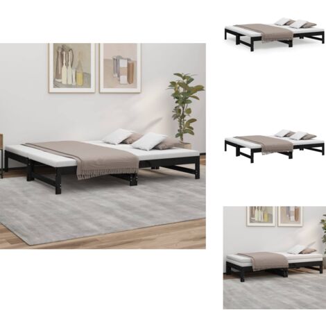 Maison Exclusive - Cadre De Canapé-lit Extensible Sans Matelas Blanc 90x200 Cm 88440259