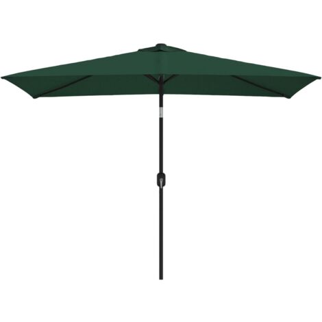 Parasol De Jardin Avec Mât En Acier 240 Cm Anthracite - Parasol De Jardin - Parasol
