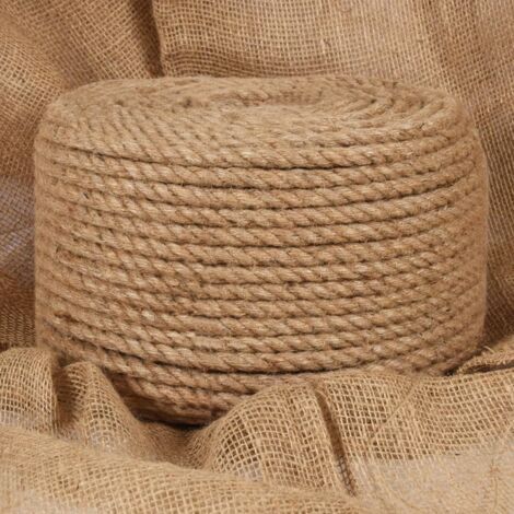 Corde En Jute Naturelle 40 Mm – Gepotex – Fibre 100% Naturelle – Idéale Rampe, Décoration Intérieur/Extérieur