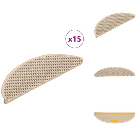 Lot De 15 Tapis D'escalier Antidérapants Autocollants - Faciles à Poser, Lavables, Pour Enfants, Seniors Et Animaux