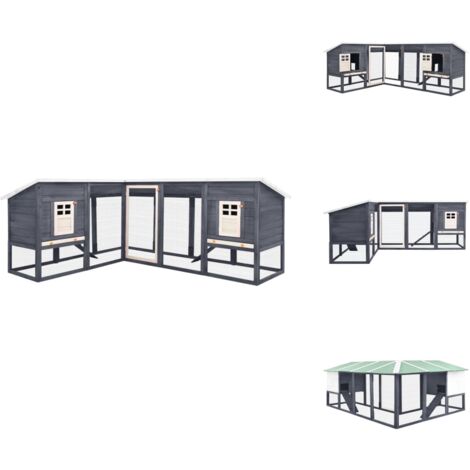 Housse De Clapier Triangulaire En Tissu Oxford Pour Intérieur Et