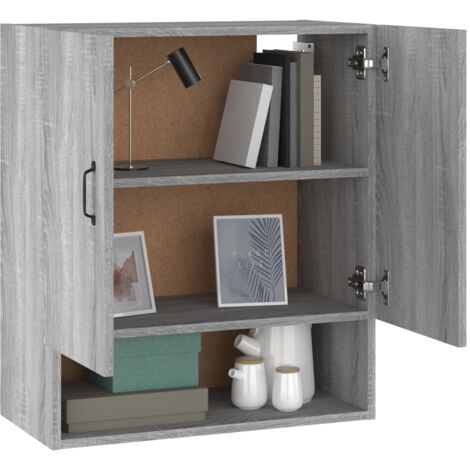 Armoire Suspendue Blanc 60x31x40 Cm Bois D'ingénierie - Armoire