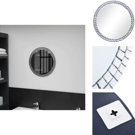 Miroir Rond En Fer Forgé Ortonbath Pour Salle De Bain, Miroir