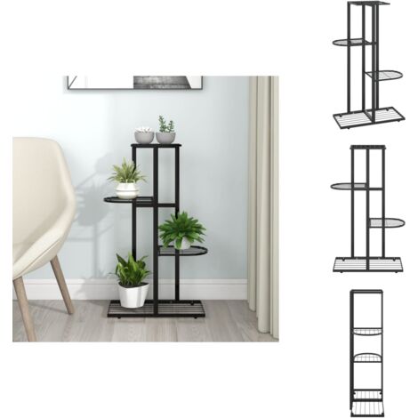 Étagère De Rangement En Fil Métallique à 4 Niveaux, Organiseurs Utilitaires Robustes En Métal, Unités D'organisation Pour Produits, Plantes