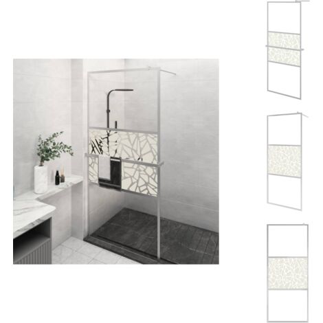 Étagère D’angle En Verre De Sécurité 6 Mm Pour Salle De Bain - Support Aluminium Inclus, Charge 20 Kg - 12
