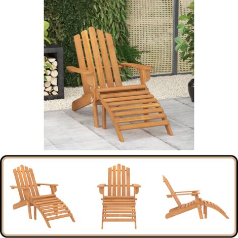 Fauteuil Adirondack Plastique Au Meilleur Prix | Leroy Merlin
