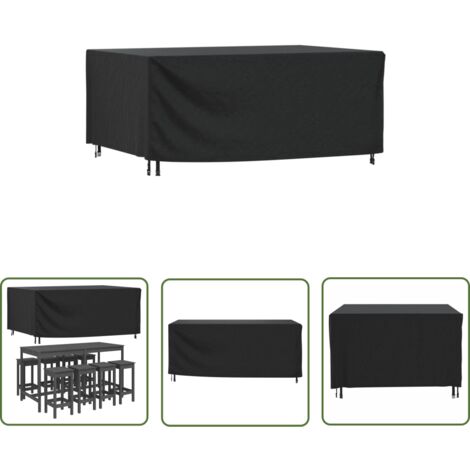 Housse Salon De Jardin Exterieur Bache Table De Jardin, Robuste Tissu