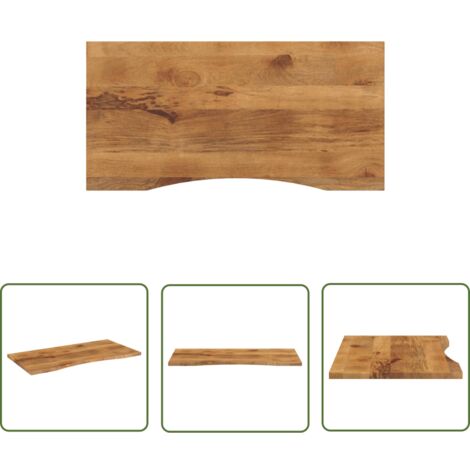 Berkfield Desk Top 140x50x2.5 Cm Rectangular Solid Wood Acacia - View #5