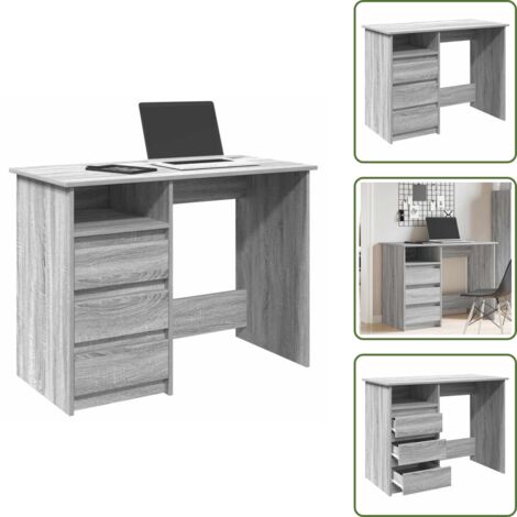 Bureau Sonoma Eiken 70 x 50 x 76 cm van vidaXL Bureaus