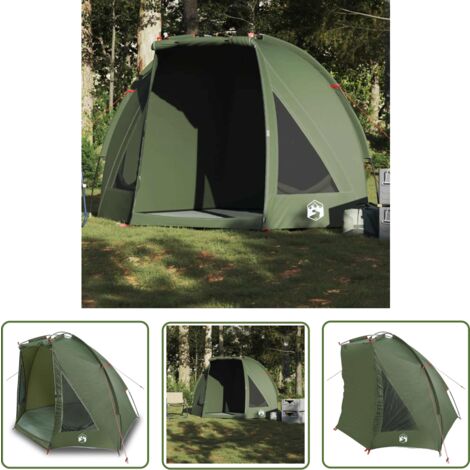 Tente De Pêche 2 Personnes – Vert Olive – Imperméable – VidaXL (Neuve, EAN 8721102657238)
