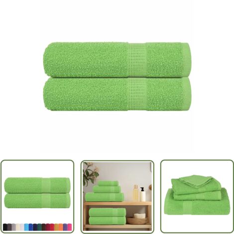 Serviettes De Sport 2 Pcs Rose 200 X 100 Cm VidaXL | Leroy Merlin